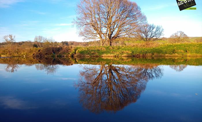 River Conwy View near Gowers Bridge